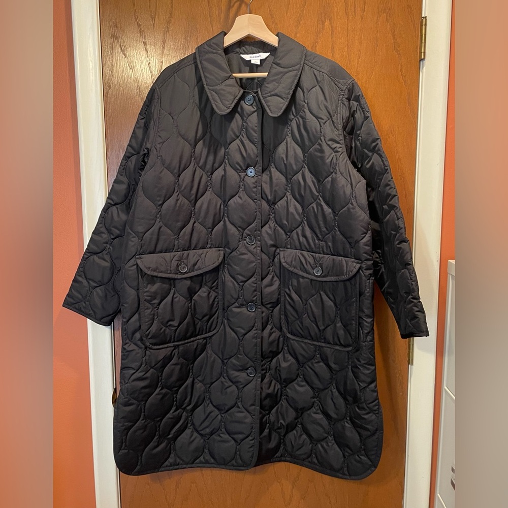 Old Navy Lightweight Long Puffer Jacket XL